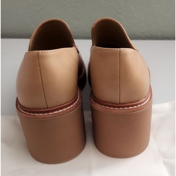 New! VINCE Rowe Leather Lug Loafer Women's Size 7 - Picture 4 of 8